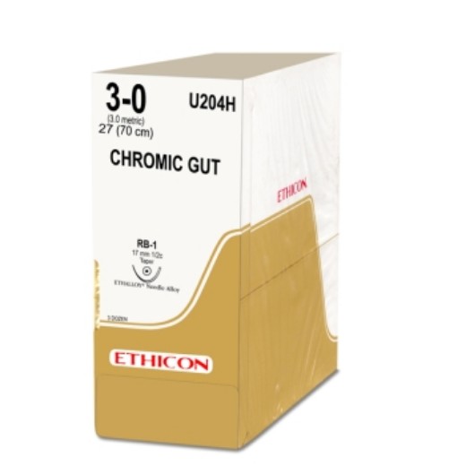 Picture of Catgut Chrome 3-0 17mm RB-1 70cm