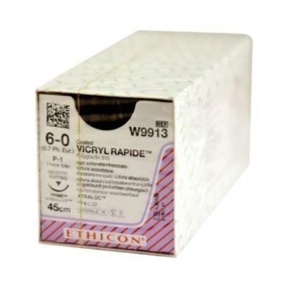 Picture of Vicryl Rapide 6-0 11mm 45cm