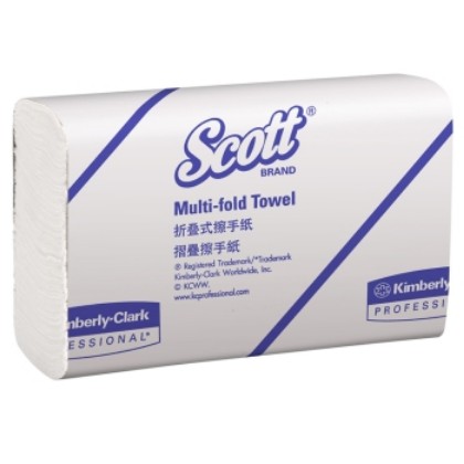 Picture of Towel Interleaved Scott 250 Sheets 23.8 X 23.8cm