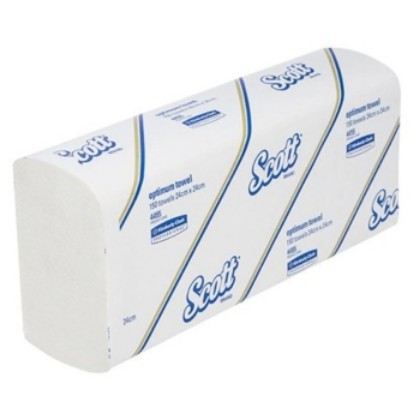 Picture of Scott Optimum Towel White 24cm X 24cm