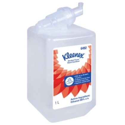 Picture of Kleenex Alcohol Foam Hand Sanitiser 1ltr