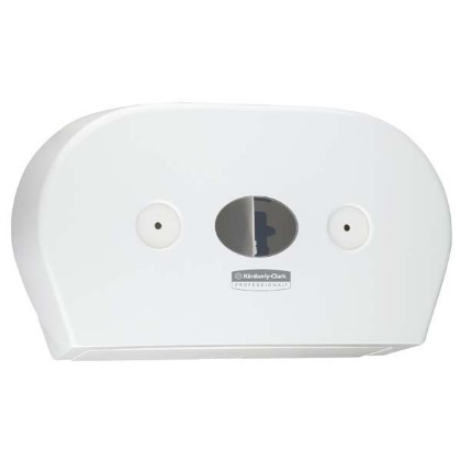 Picture of Kleenex Aquarius* Mini Twin Centrefeed Toilet Tissue Dispenser