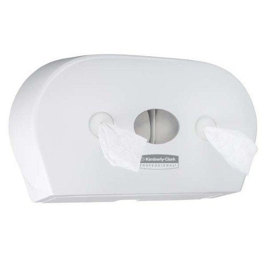 Picture of Kleenex Aquarius* Mini Twin Centrefeed Toilet Tissue Dispenser
