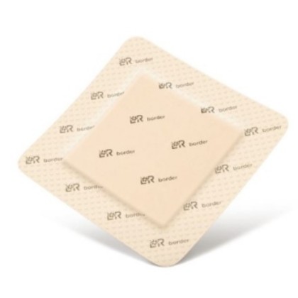 Picture of Suprasorb P Sensitive Foam Border 10cm X 10cm