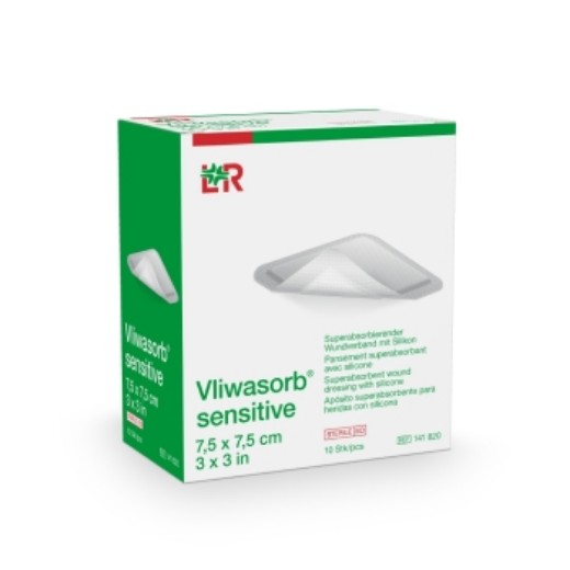 Picture of Vliwasorb Sensitive 12.5 X 12.5cm