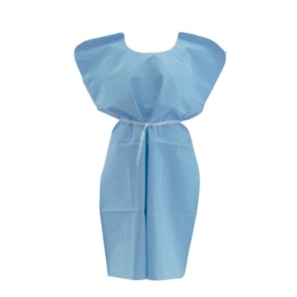 Picture of X-ray Gowns Blue With Tie
