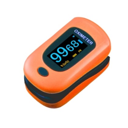 Picture of Adult Fingertip Pulse Oximeter - Model PC60B1 Orange