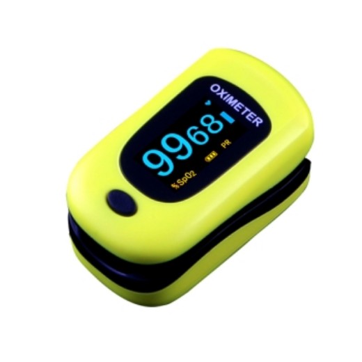 Picture of Adult Fingertip Pulse Oximeter - Model PC60B1 Yellow