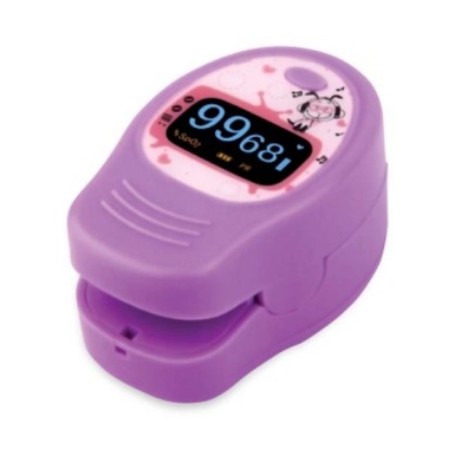 Picture of Paediatric Fingertip Pulse Oximeter - Model PC60D2 Pink