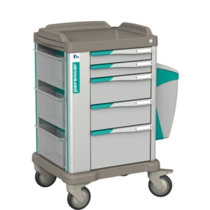 Picture of Trolley Persocar Compact 5 Drawer Multifunction