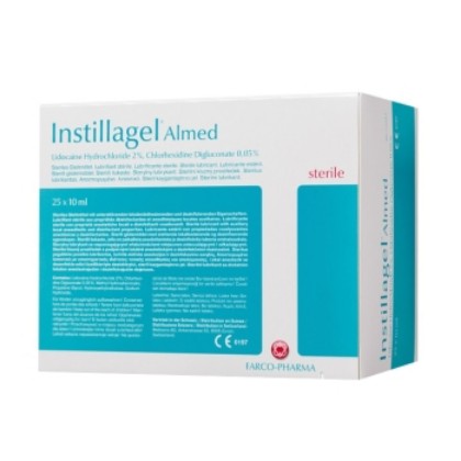 Picture of Instillagel ALMED Lidocaine 2% + Chlorhexidine 0.05% Gel 10mL Syringe
