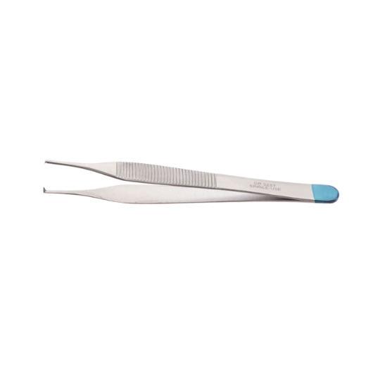 Picture of Adson Tissue Forceps 1x2 Teeth Micro Sterile 12cm Multigate - Single Use