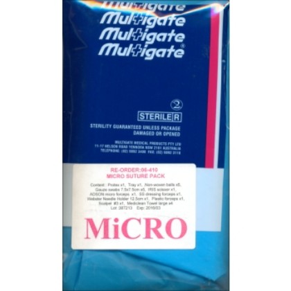 Picture of Suture Kit Plastic Micro Sterile