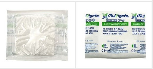 Picture of Non Woven Gauze Split 7.5 X 7.5cm