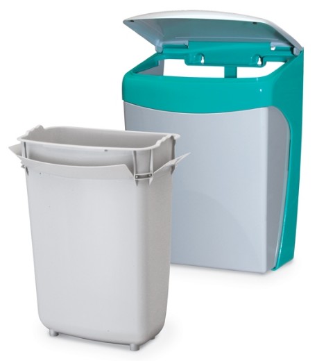 Picture of Wally Bin 8 Litre Grey/Grey