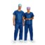 Picture of BARRIER Surgical Scrub Pants Blue Small Single Use