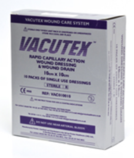 Picture of Vacutex Dressing 10cm X 10cm