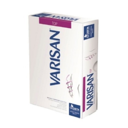 Picture of Varisan Thigh High Grip Top Open Toe Class 2 Long Size 4 Lycra