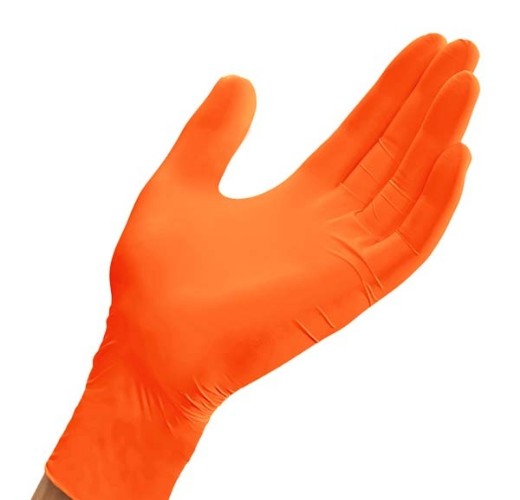 Picture of Vigor Nitrile Exam Gloves Powder Free Long Cuff X-Large