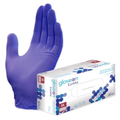 Picture of Eureka Nitrile Exam Glove Powder-Free - Medium