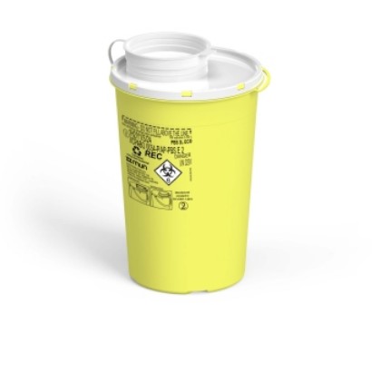 Picture of MUN Sharps Disposal Container 2 Litre