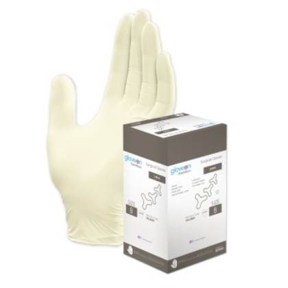 Picture of Hamilton Latex Sterile Powder Free Gloves Size 8