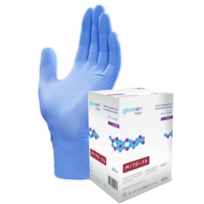Picture of Aegis Nitrile Exam Gloves Sterile Powder Free Medium