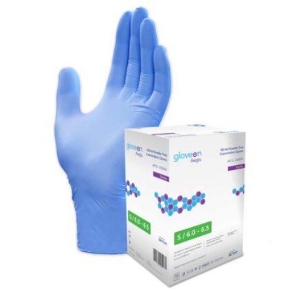 Picture of Aegis Nitrile Exam Gloves Sterile Powder Free Small