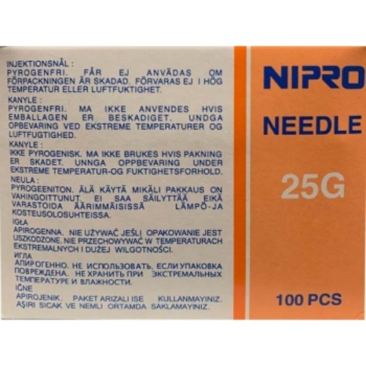 Picture of Needle 25g X 5/8 (16mm) Nipro