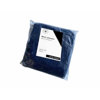 Picture of Bed Sheet Flat 240 X 70cm Non-woven Universal Navy Blue