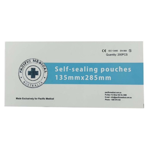 Picture of Autoclave Pouch 135 X 285mm Self Seal Pacific