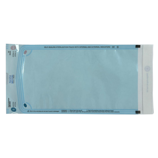 Picture of Autoclave Pouch 135 X 285mm Self Seal Pacific