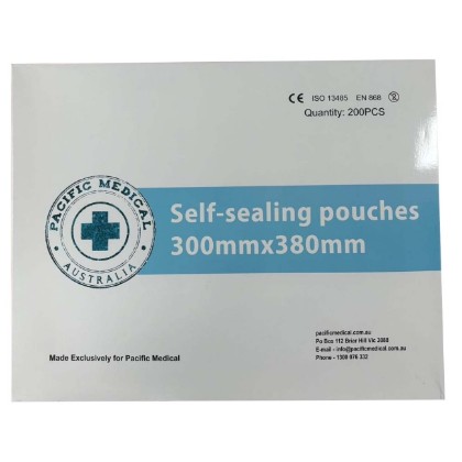 Picture of Autoclave Pouch 300 X 380mm Self Seal Pacific