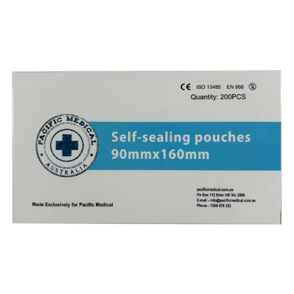 Picture of Autoclave Pouch 90 X 160mm Self Seal Pacific