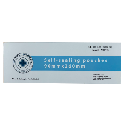 Picture of Autoclave Pouch 90 X 260mm Self Seal Pacific