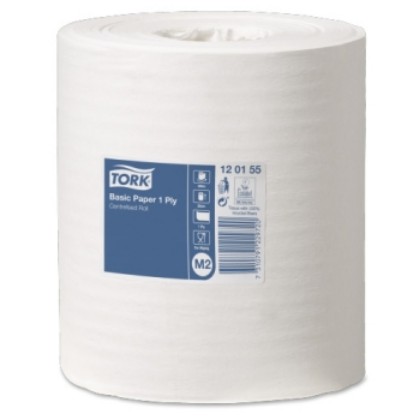Picture of Tork Centrefeed M Basic 1ply White Roll