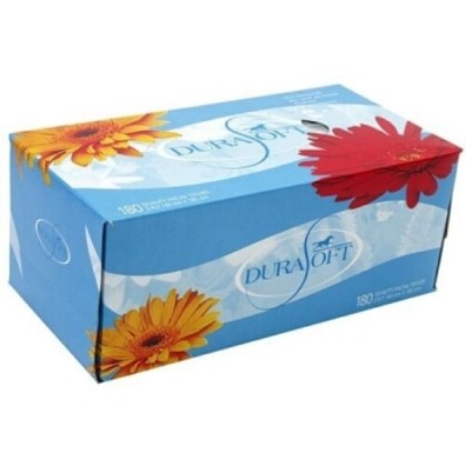 Picture of Durasoft Facial Tissue 2-ply - Carton Of 36 Boxes (180 Sheets/box)