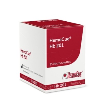 Picture of Hemocue HB201 Microcuvette Strips