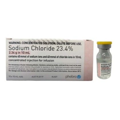 Picture of Sodium Chloride 23.4% 2.34g/10mL Vial