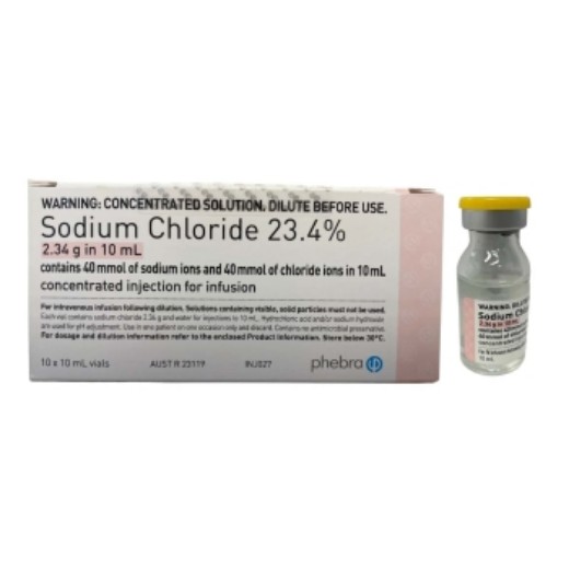 Picture of Sodium Chloride 23.4% 2.34g/10mL Vial