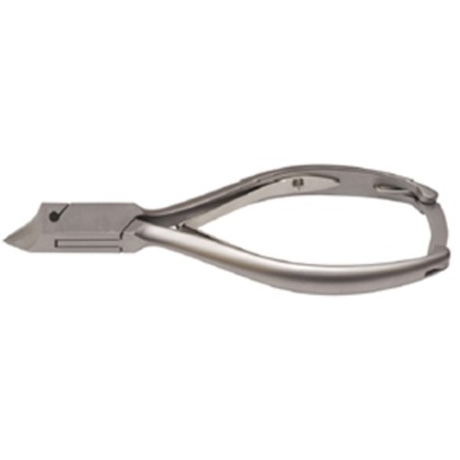 Picture of Half Head Cutter Box-Joint Double Spring Plain Handle With Lock Satin Finish 14Cm