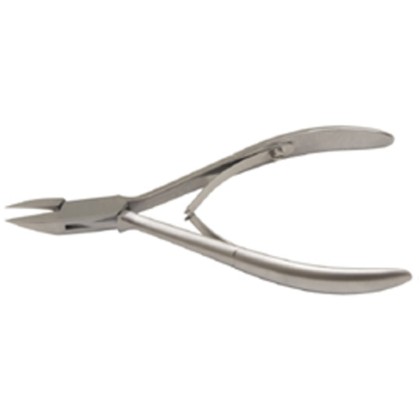 Picture of Ingrown Nail Nipper Standard Jaw Box-Joint Double Spring Plain Handle Satin Finish 11.5Cm