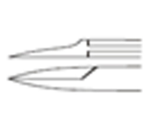 Picture of Ingrown Nail Nipper Slim Jaw Box-Joint Double Springed Plain Handle Satin Finish 15Cm
