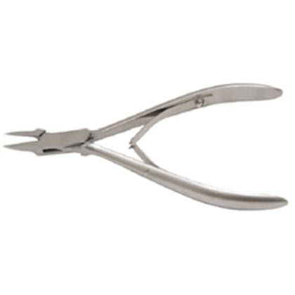Picture of Ingrown Nail Splitter Reduced Jaw Box-Joint Double Springed Plain Handle Satin Finish 13Cm
