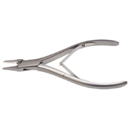 Picture of Nail Splinter Box-Joint Double Spring Plain Handle Satin Finish 13Cm