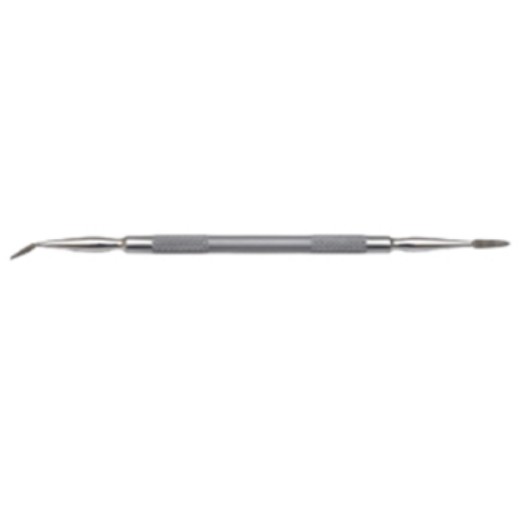 Picture of Black Nail File Medium Cut Oval Head 15Cm