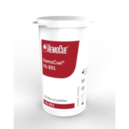 Picture of HemoCue Microcuvettes Hb 801