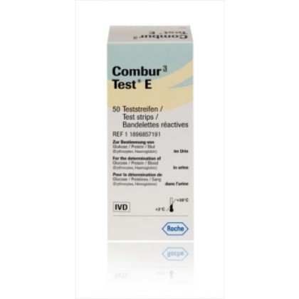 Picture of Combur 3-Test E 50 Strips