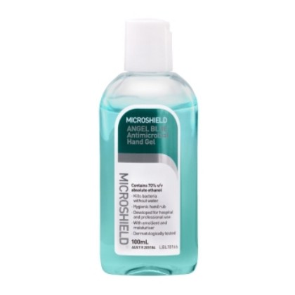 Picture of Microshield Blue Antimicrobial 100ml Angel Hand Gel