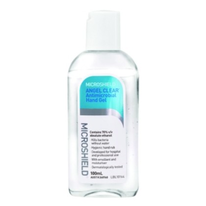 Picture of Microshield Angel Clear Antimicrobial Hand Gel 100ml